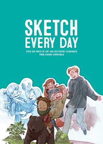 Cover of Sketch Every Day by Simone Grünewald