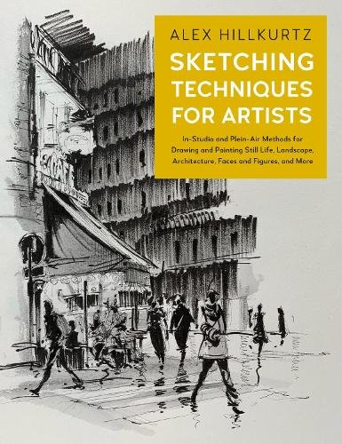 Cover of Sketching Techniques for Artists by Alex Hillkurtz